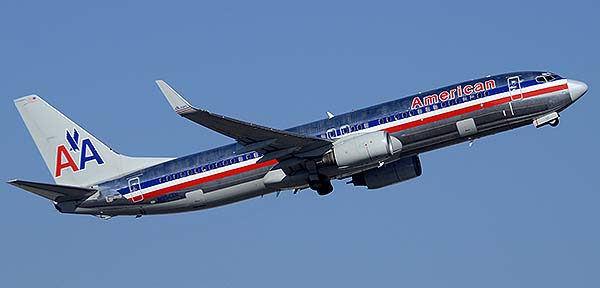 American Boeing 737-823 N954AN, Phoenix Sky Harbor, December 22, 2014